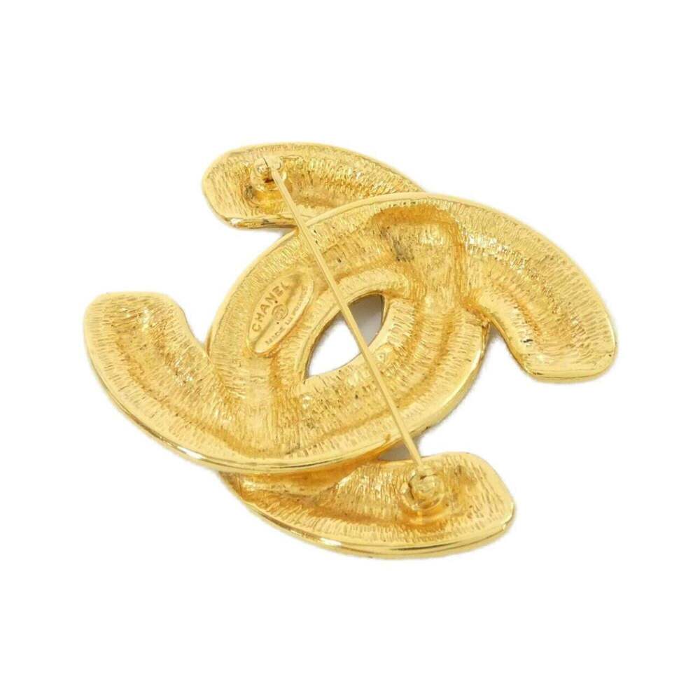 CHANEL Authentic Gold Brooch - Picture 2 of 3